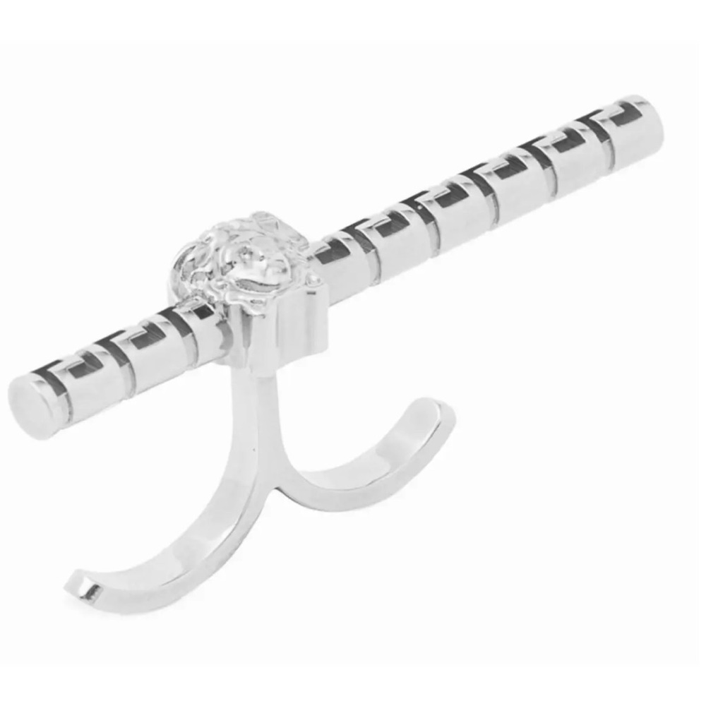 Versace Greca Logo Medusa Head Ring - Picture 5 of 9